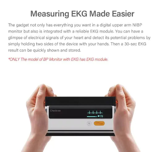 Blood Pressure Monitor with ECG Analyzer
