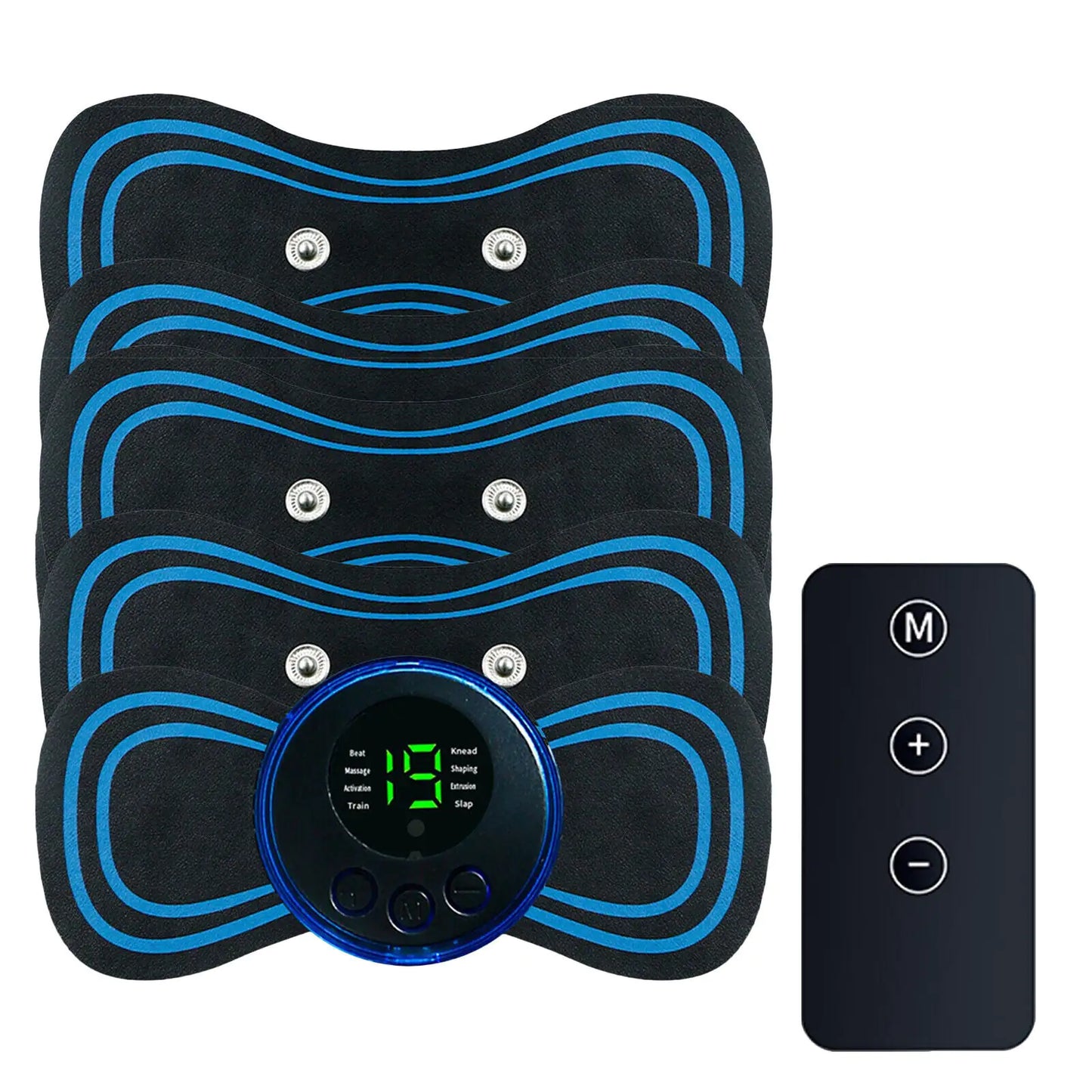 Portable TENS Pain Relief and Massage Patches
