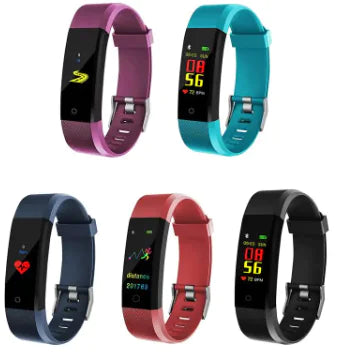 Waterproof Blood Pressure Pedometer Watch