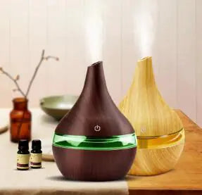Wood Grain Humidifier and Air Purifier